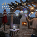🎆 4-Pack Solar Fireworks Lights — 480 LEDs IP65 Waterproof Outdoor Garden Lights 💦