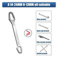 🔧8-24mm Double-Ended Self-Tightening Torx Wrench for Auto Repair🔧