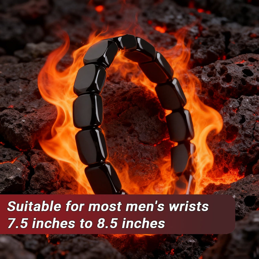 Natural Hematite Bead Bracelet – Healing & Energy Jewelry
