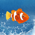 Electronic Pet Fish Bath Toy | LED Light Up | Auto-Swimming Bath Toy