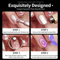 Hollow Ring Cat Eye Magnet For Nails, Easy Operation Nail Art Tool