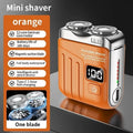 R-19 Luggage Electric Shaver, Mini Shavers for Men, Electric Portable Beard Shaver Razor