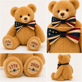 Patriotic 250th Anniversary-Inspired Collectible Teddy Bear