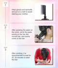 🧴3-in-1 herbal hair coloring comb | Easy hair coloring at home with built-in brush