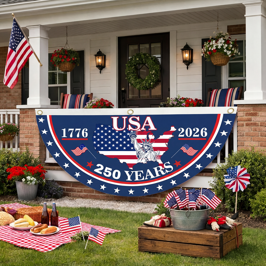 250th Anniversary USA Fan Flag