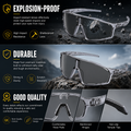 ☀️UV400 Photochromic Polarized Safety Glasses