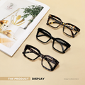 ✨👓Tortoiseshell Reading Glasses – Blue Light Blocking Oversized Square Readers