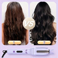 Auto Curling Iron, Ceramic Tourmaline Rotating Curler, 4 Temps, Anti-Scald
