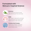 Rosemary PDRN Scalp & Hair Care Set – Shampoo, Conditioner, Hair Mask & Scalp Serum for Fuller-Looking Hair