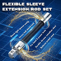 💖1/2-Inch Flexible Socket Extension Set – 35cm Bendable Ratchet Wrench Extenders for Tight Spaces