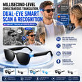 🕶️Wearable AI Translator & Voice Recorder – Multilingual Communication Assistant with Hands-Free Calls & Music Playback