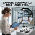 🕶️Wearable AI Translator & Voice Recorder – Multilingual Communication Assistant with Hands-Free Calls & Music Playback