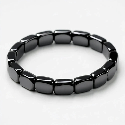 Natural Hematite Bead Bracelet – Healing & Energy Jewelry