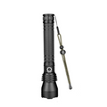 High Lumens Long Tactical Flashlight, Rechargeable Handheld Light