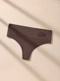 High Waist Seamless T‑Back Thongs for Women