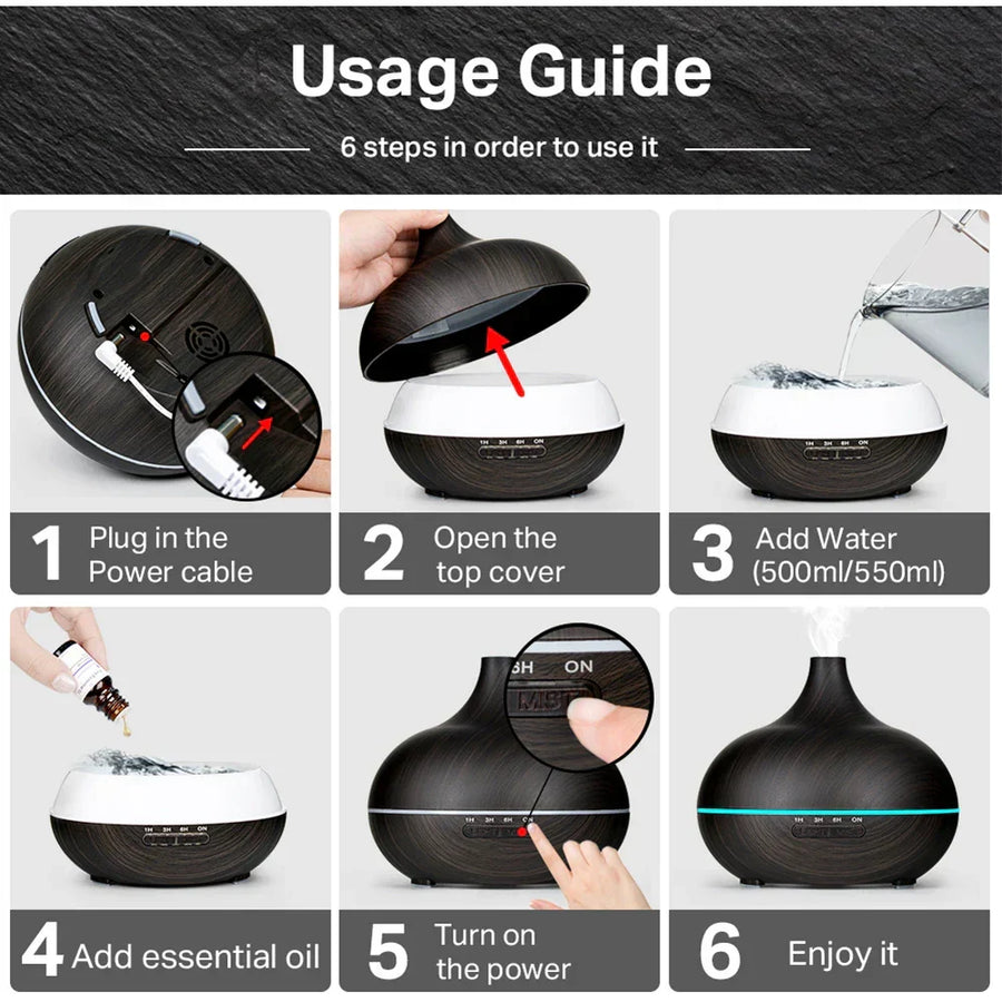 CalmGlow Aromatherapy Diffuser