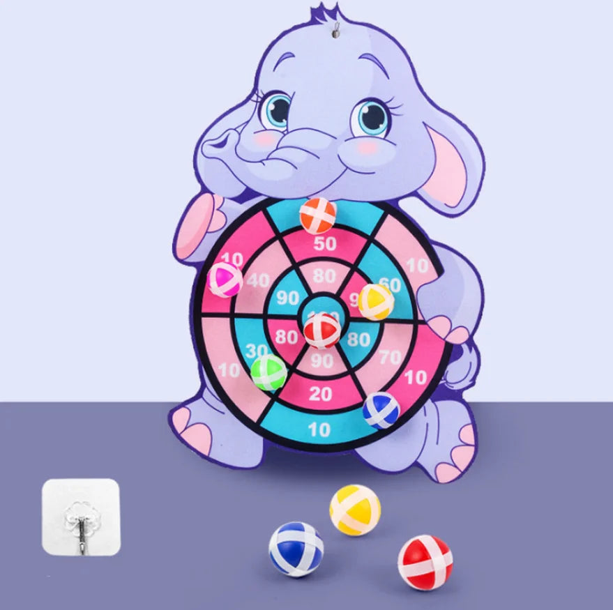 Sticky Animal Dart Fun Board
