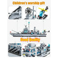 Epic Navy Warship Building Set
