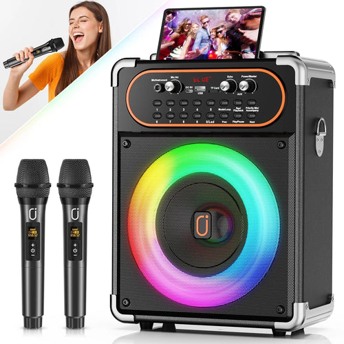 Party-Ready Bluetooth Karaoke Set