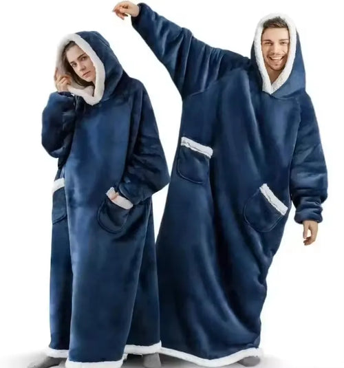 Cozy Oversized Blanket Hoodie