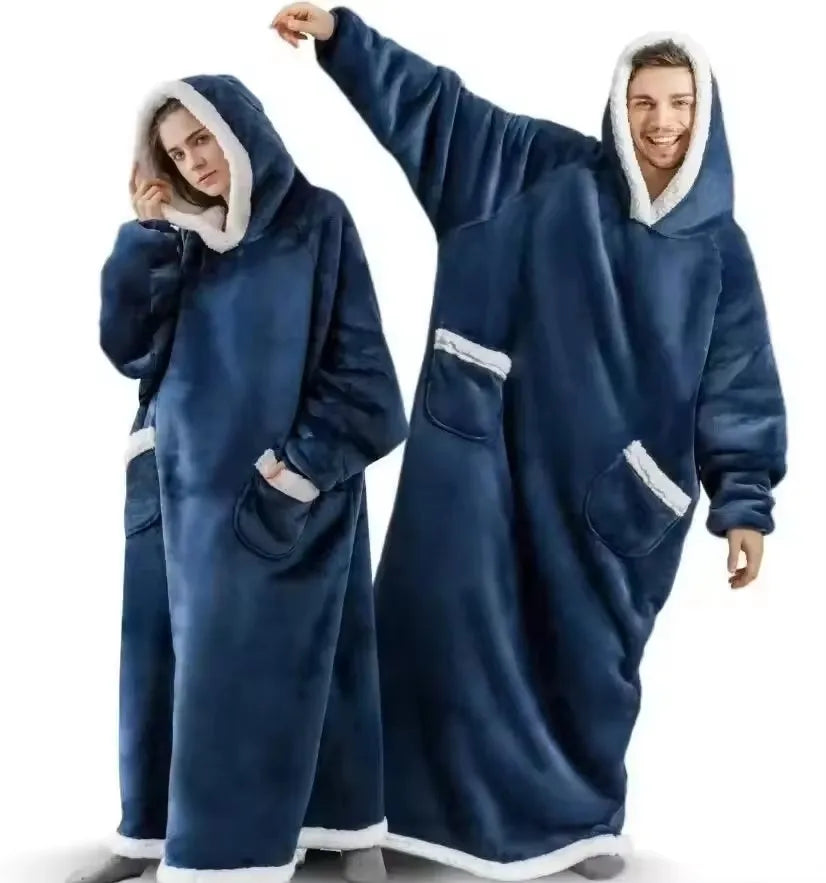 Cozy Oversized Blanket Hoodie