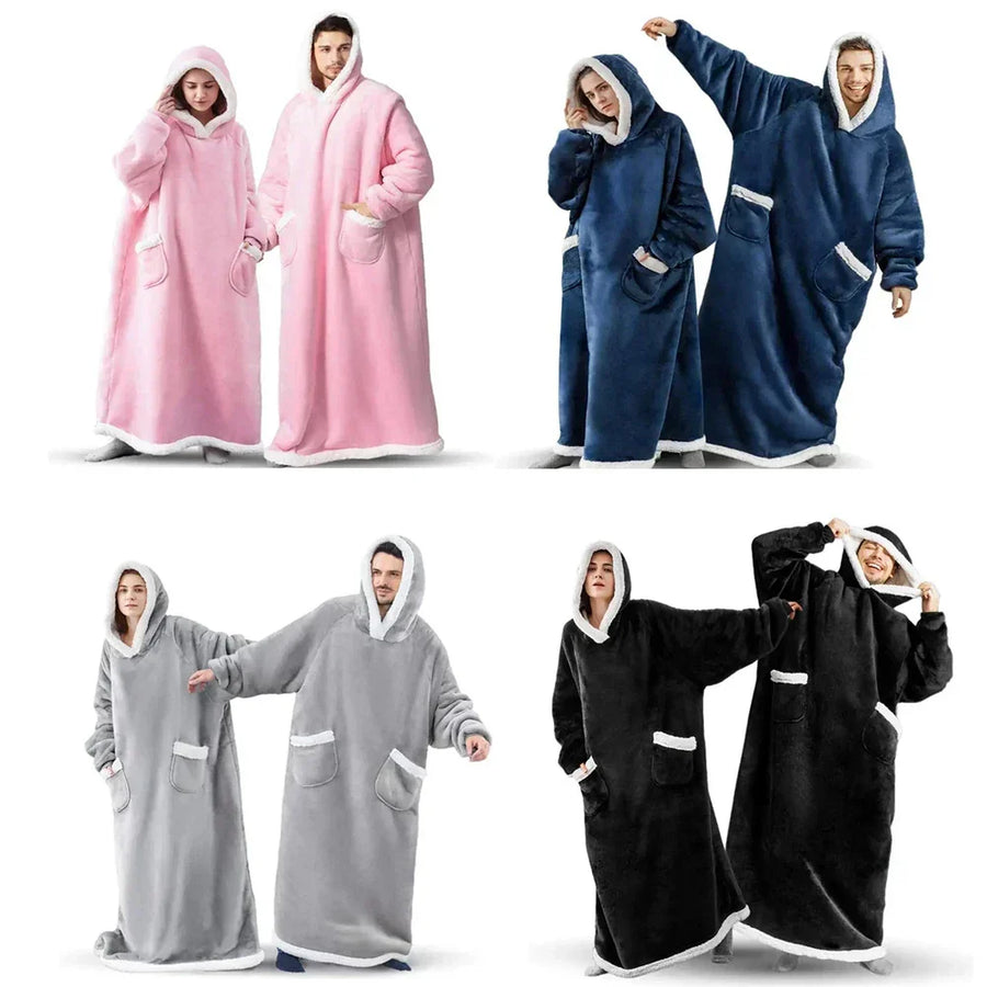 Cozy Oversized Blanket Hoodie