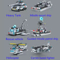 Epic Navy Warship Building Set