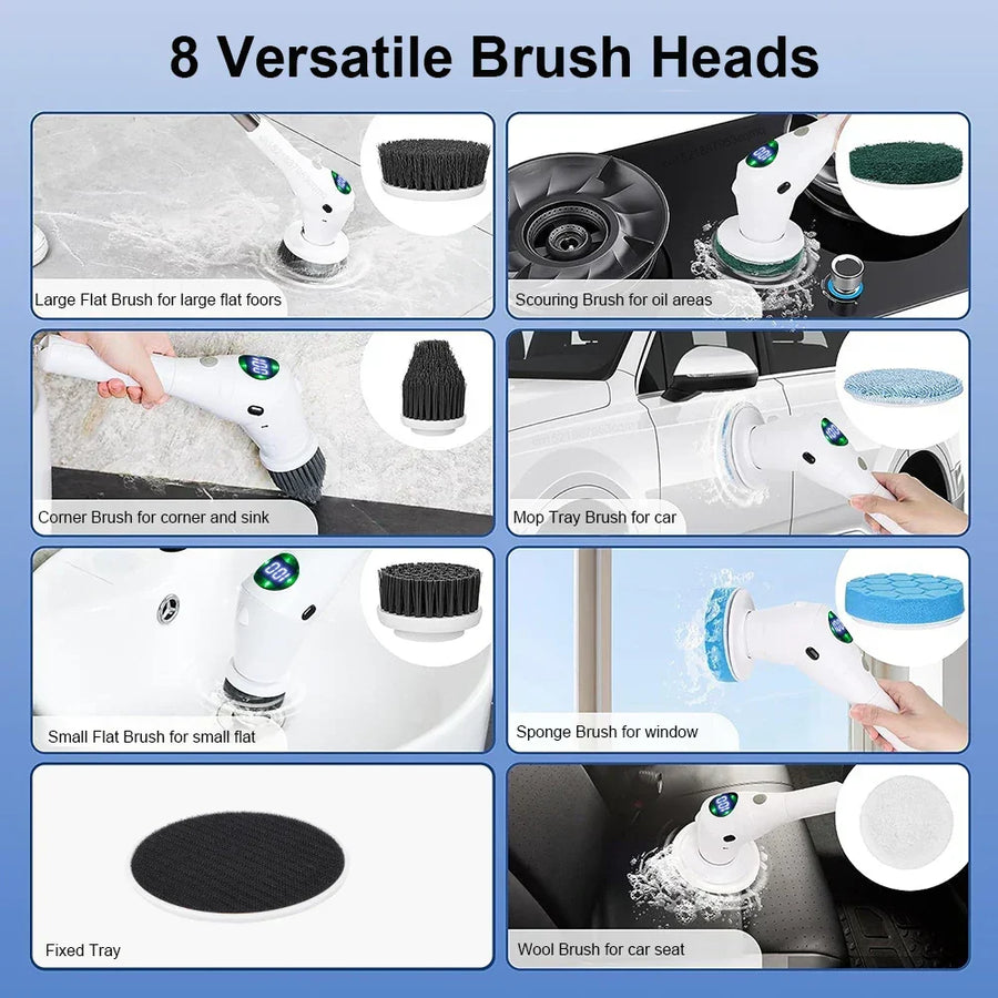 Spin & Shine Cleaning Brush