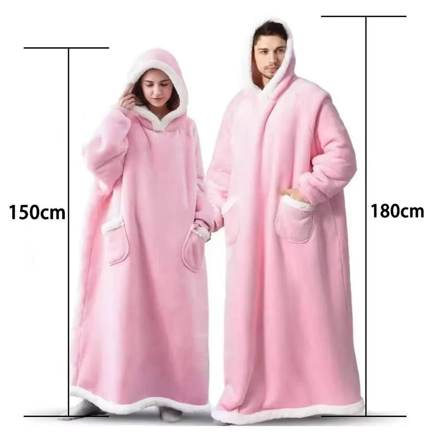Cozy Oversized Blanket Hoodie