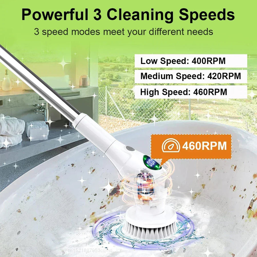 Spin & Shine Cleaning Brush