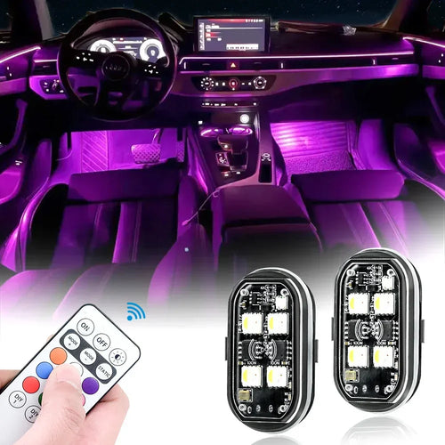 Vibrant Car LED Atmosphere Lights