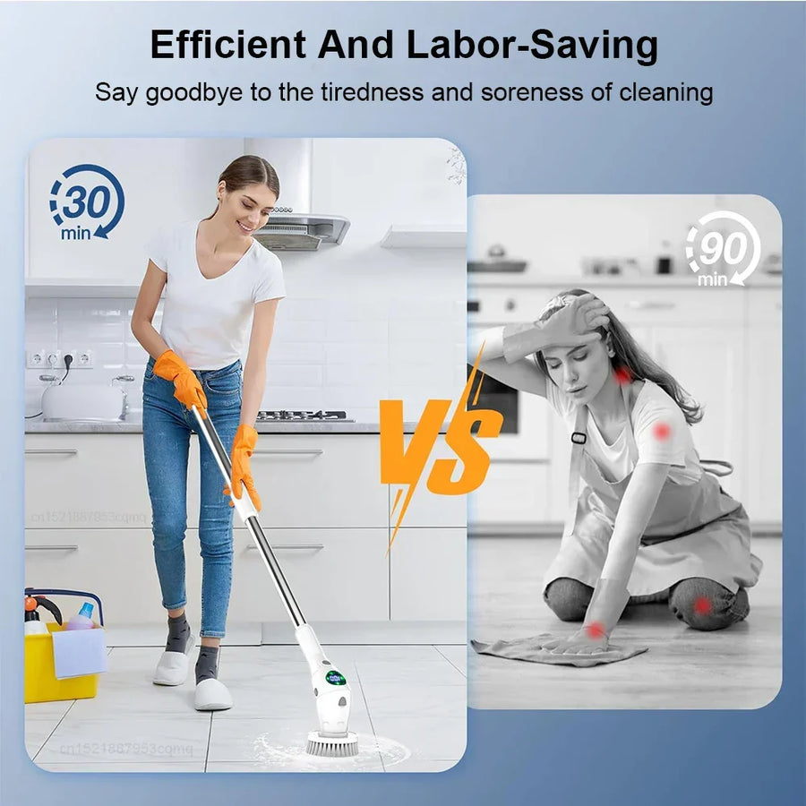 Spin & Shine Cleaning Brush
