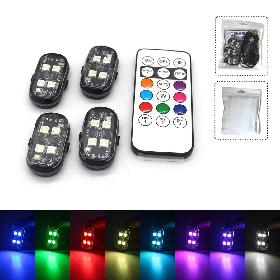 Vibrant Car LED Atmosphere Lights