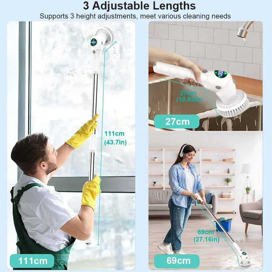 Spin & Shine Cleaning Brush