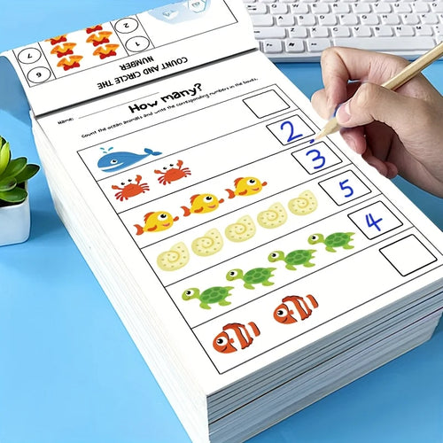 Fun Math Adventure Workbook