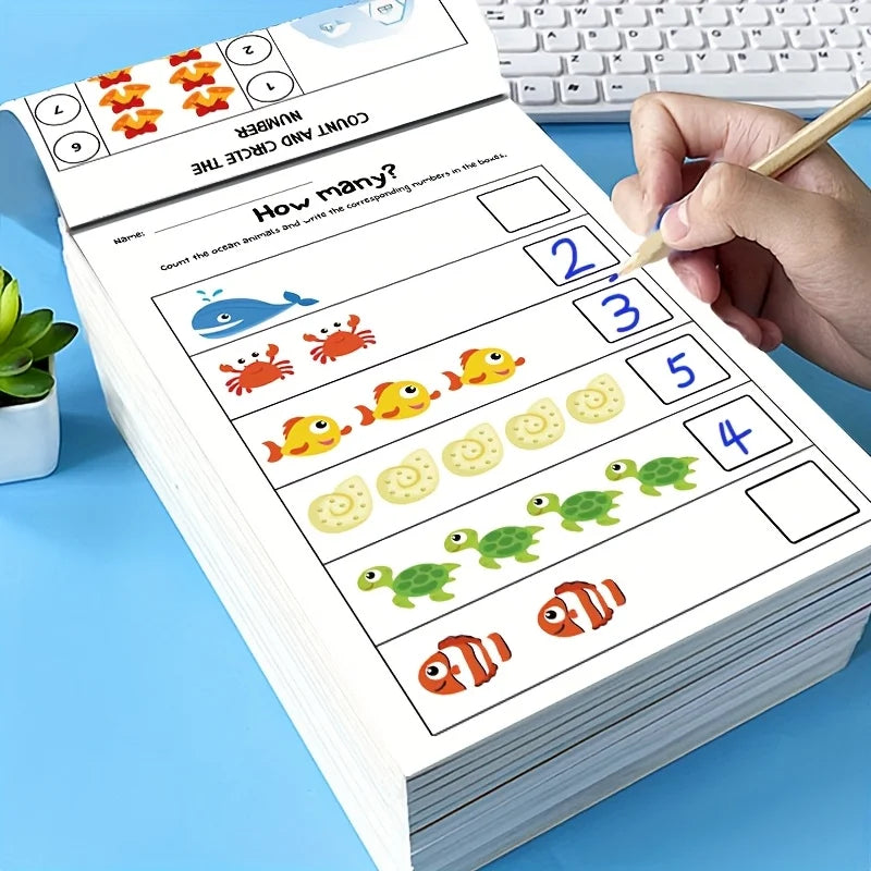 Fun Math Adventure Workbook