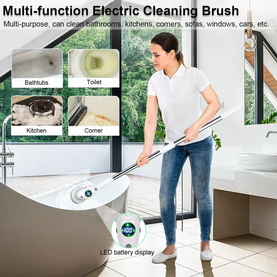 Spin & Shine Cleaning Brush