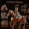 Bourbon-Style Decorative Whiskey Bottle – Anniversary-Inspired Bar Shelf Display Bottle