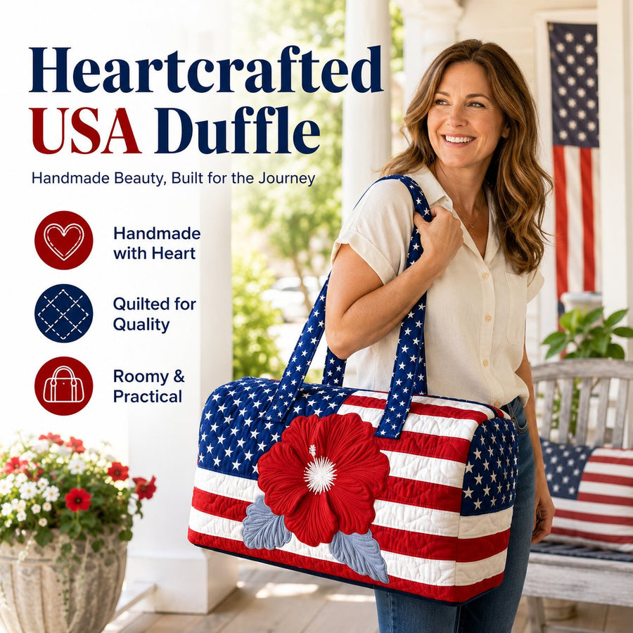 Craftsman’s USA Quilted Duffle Bag