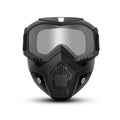 Full-Face Safety Goggles with Wide Vision Protection