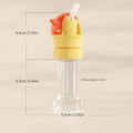 Universal Water Bottle Straw Cap – Spill-Proof Flip Top