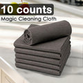🔥 10-Pack Reusable Thickened Microfiber Cleaning Cloths – Streak-Free Magic Wipes for Glass, Windows & Cars