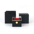 Eternal Rose Box-With Engraved Necklace