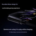 📱240W Braided Fast Charge Cable With Built-in Phone Stand