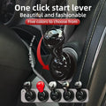 Car Push Start Button Cover – Stylish Metal Engine Button Protector