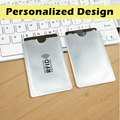 🛡️RFID-Blocking Card Sleeves – Slim Multi-Color Covers for Credit, Debit & ID Cards
