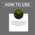 Soil conditioner. Concentrated humic acid formula, suitable for lawns and garden plants.