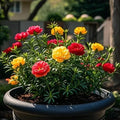 🌹Moss Rose Seeds(10,000+ Seeds) – 🌿Perennial Flower Seeds / Large Flowers / Easy to Grow