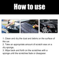 Car scratch repair wax, car paint protection polishing scratch remover & surface care cleaner