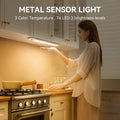 Under Cabinet Lights,Motion Sensor Night Light Indoor,1500mAh USB Rechargeable Light,Magnetic Installation Dimmable Lights